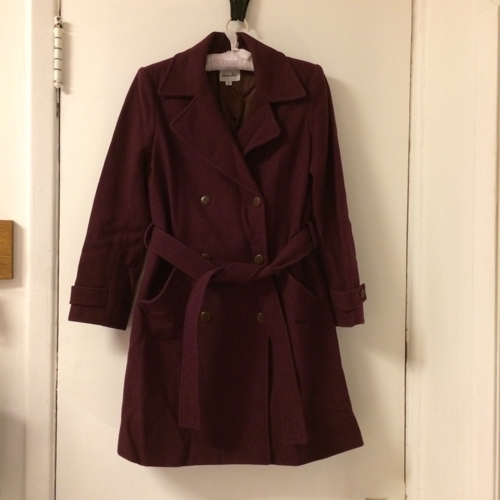 ♥️ Oxblood Wool Steven Alan Coat ♥️